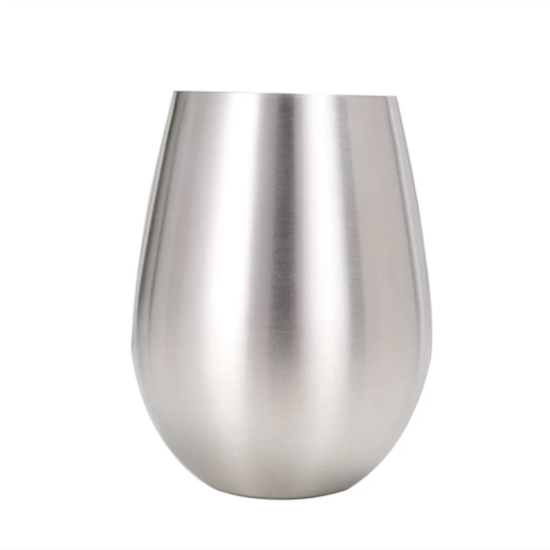 Egg Shape Red Wine Cup Manufacturer China,stainless Steele Wine Tumblers Supplier China