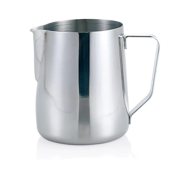 porcelana 350ml Acero inoxidable Café espumejea Jug Milk Cup fabricante