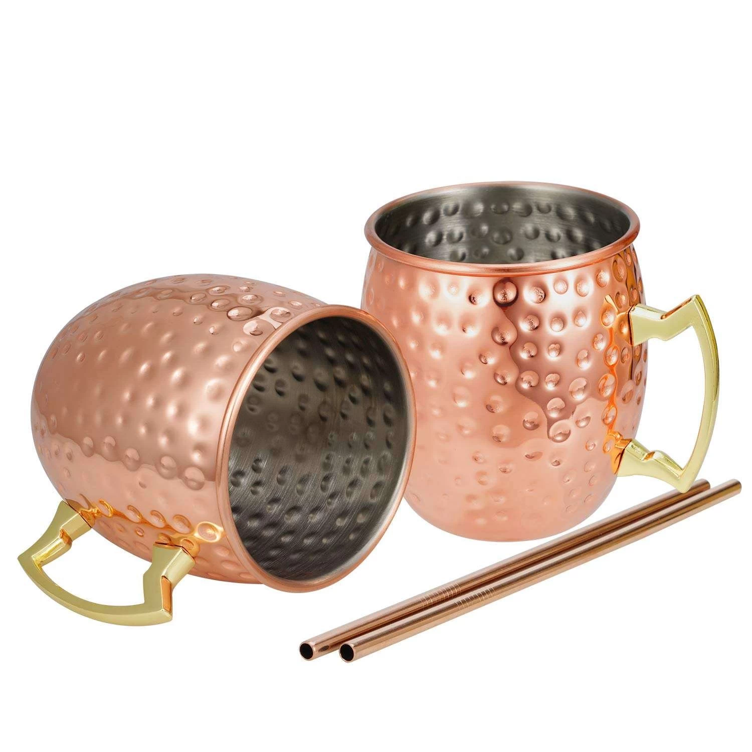 China Stainless Steel Barware Copper Moscow Mule Mug Manufacturer