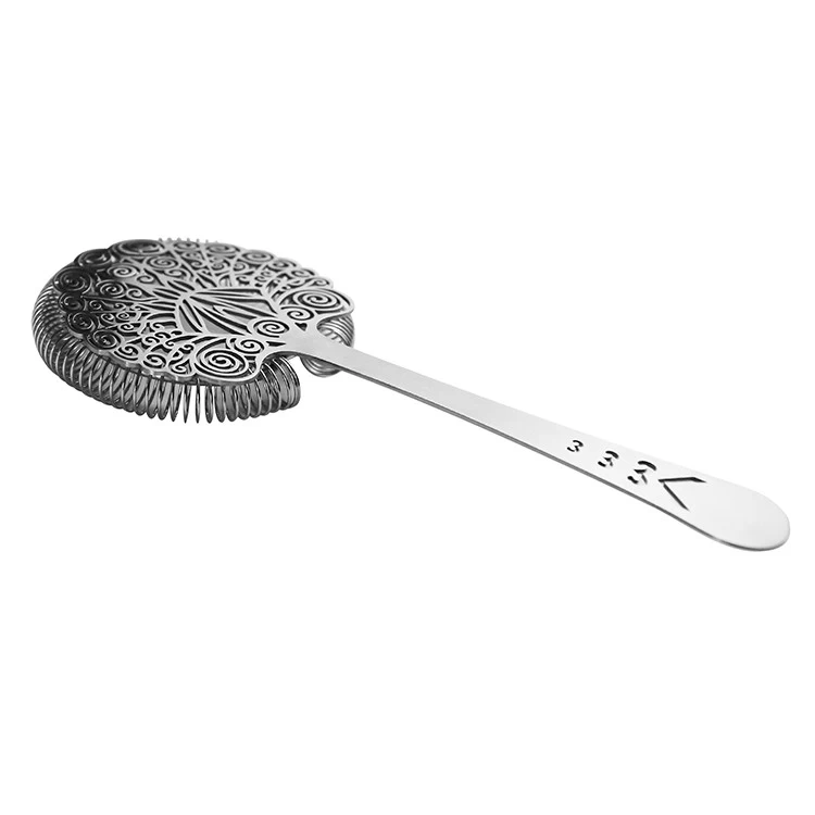 Factory Custom Professional Bar Tools Food Grade Stainless Steel Cocktail Strainer