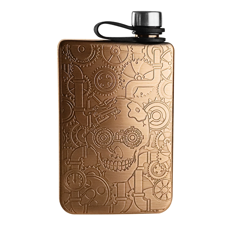 Flachmann im Steampunk-Stil