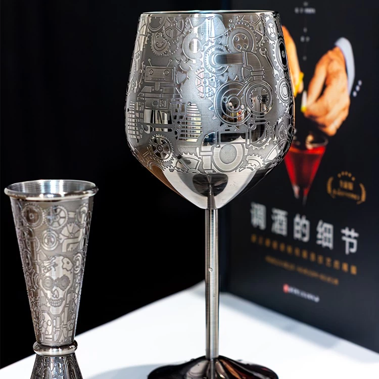 China stainless steel wine glass supplier,China stainless steel cocktail glass manufacturer