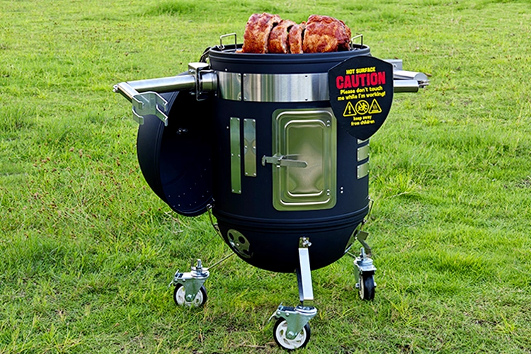 Revolutionizing the cooking experience, the Space Robot Smoker brings you the ultimate deliciousness!