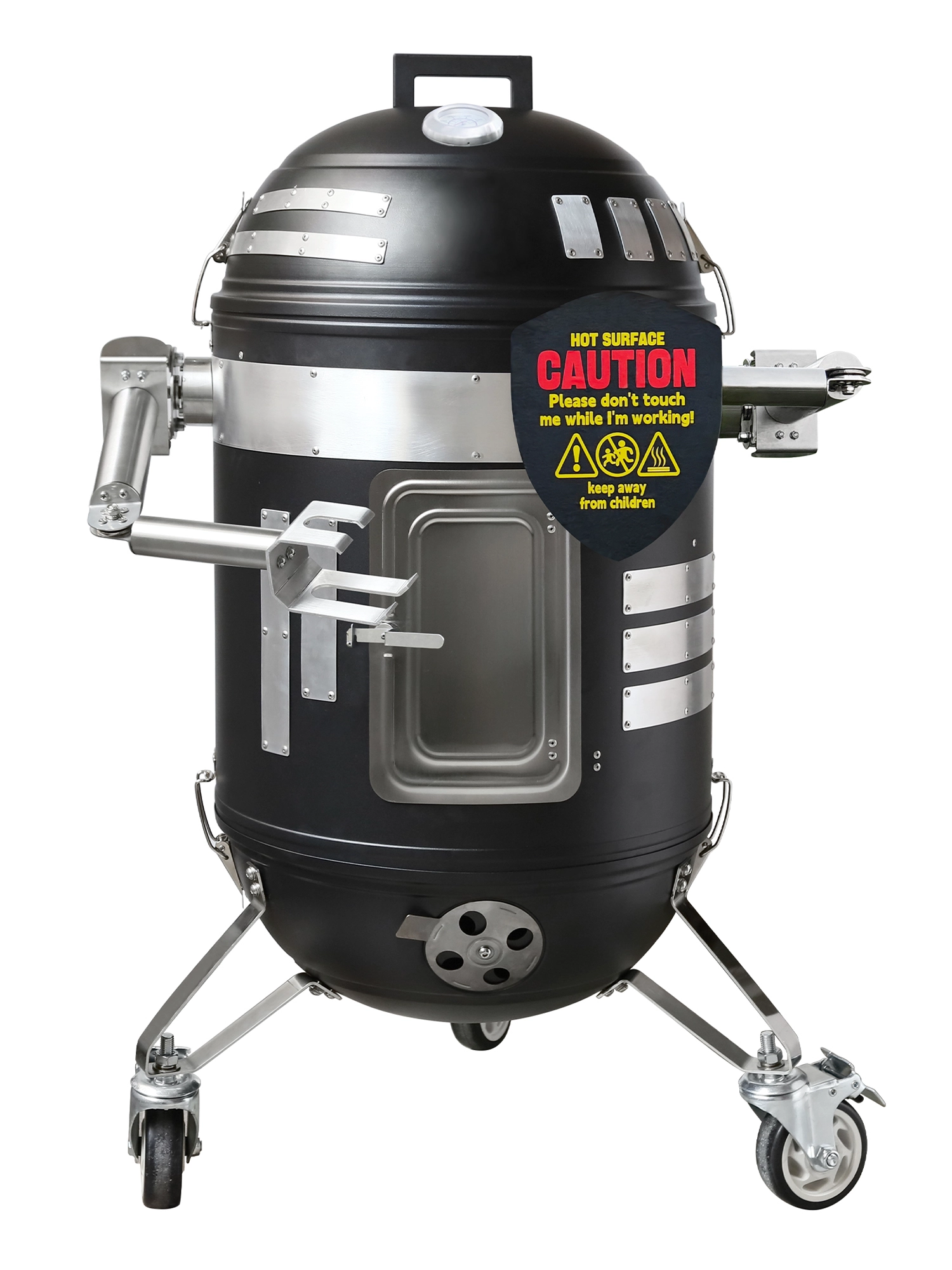 Entdecken Sie die Küche der Zukunft: Skycorps Spacebot Smoker Grill, verbessern Sie Ihr Outdoor-Kocherlebnis