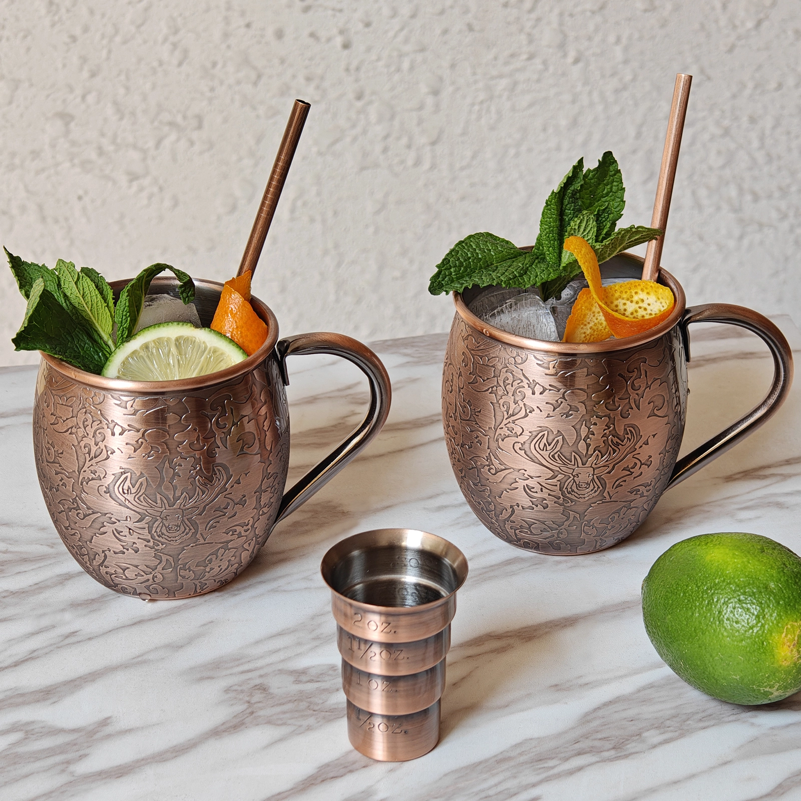 Etched Stainless Steel Moscow Mule Mug: The Perfect Combination Of Classic And Elegance