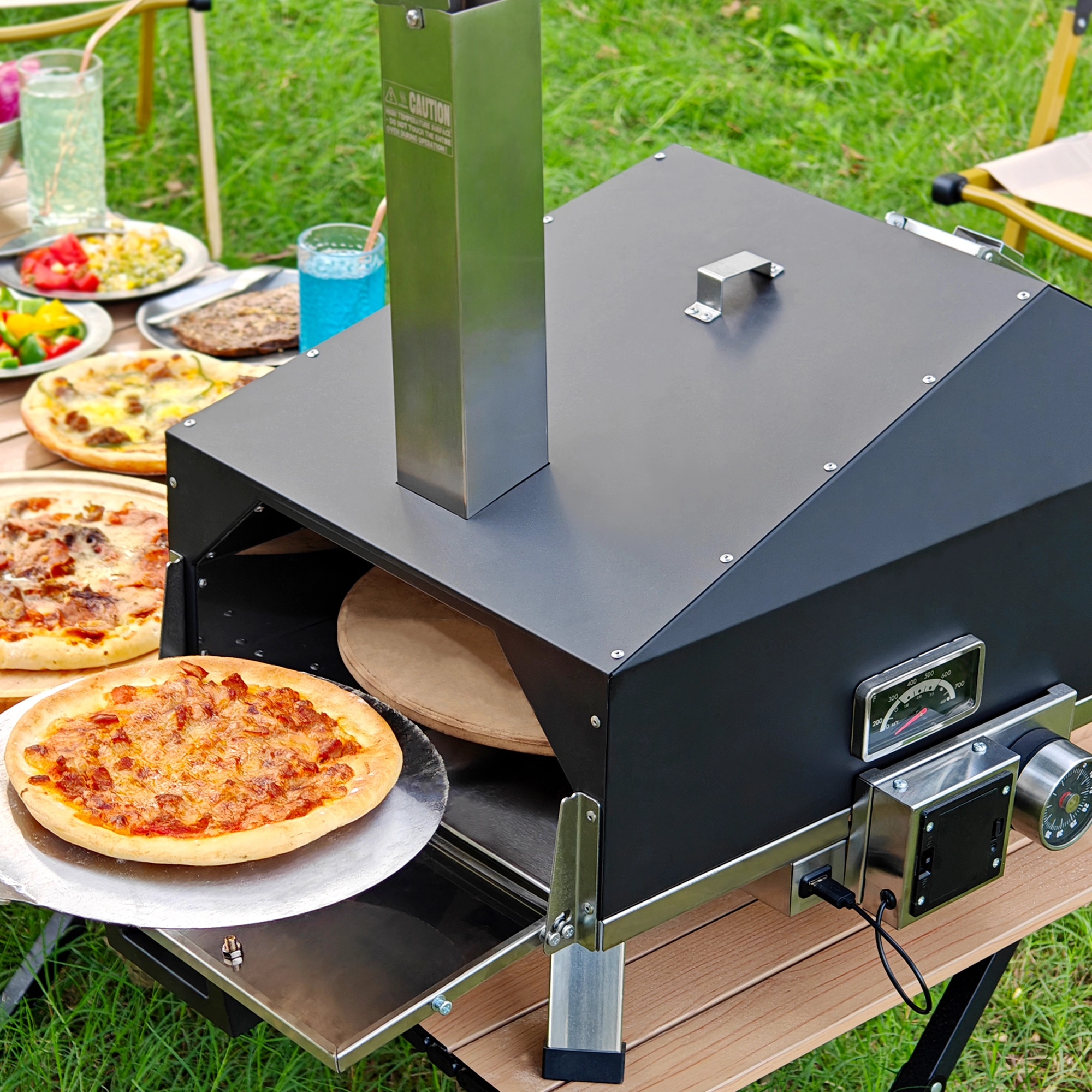 Cyber ​​Pizza Oven: Make your backyard party more delicious and easier
