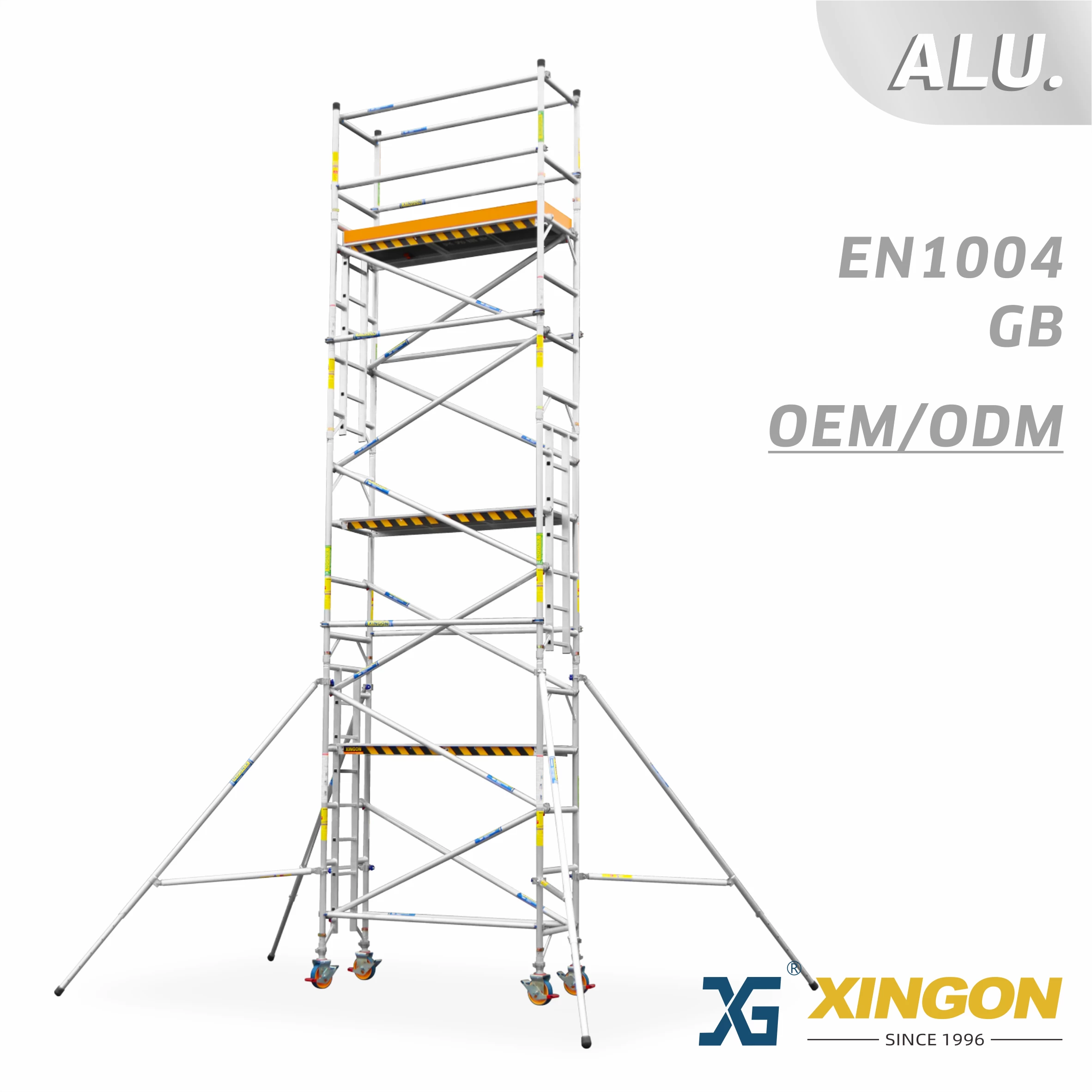 China XG-178S  aluminium narrow span scaffolding tower manufacturer