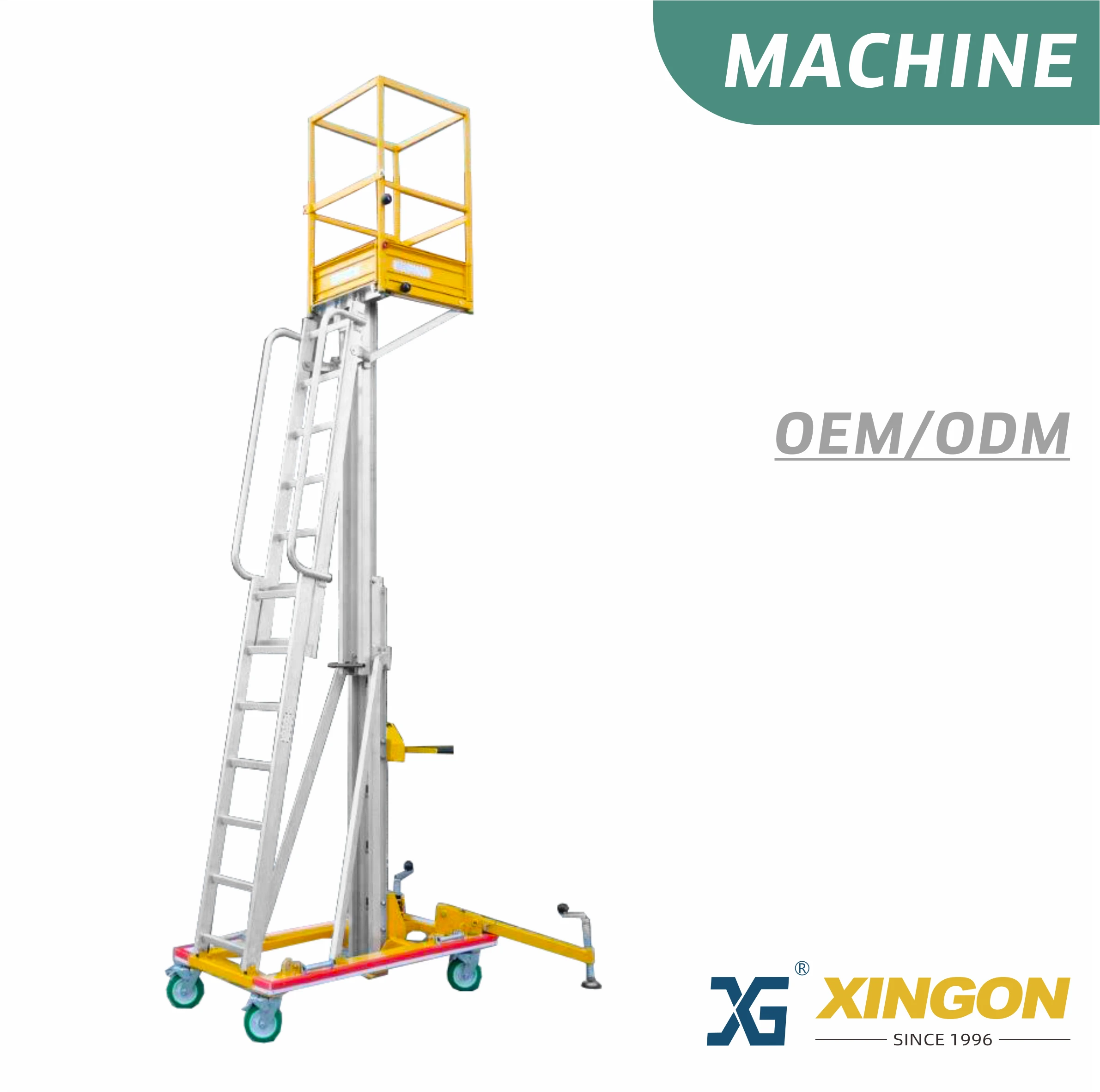 Chine XG-180 【POUR L'ESCALADE ET LE LEVAGE】 Plate-forme élévatrice hydraulique manuelle fabricant