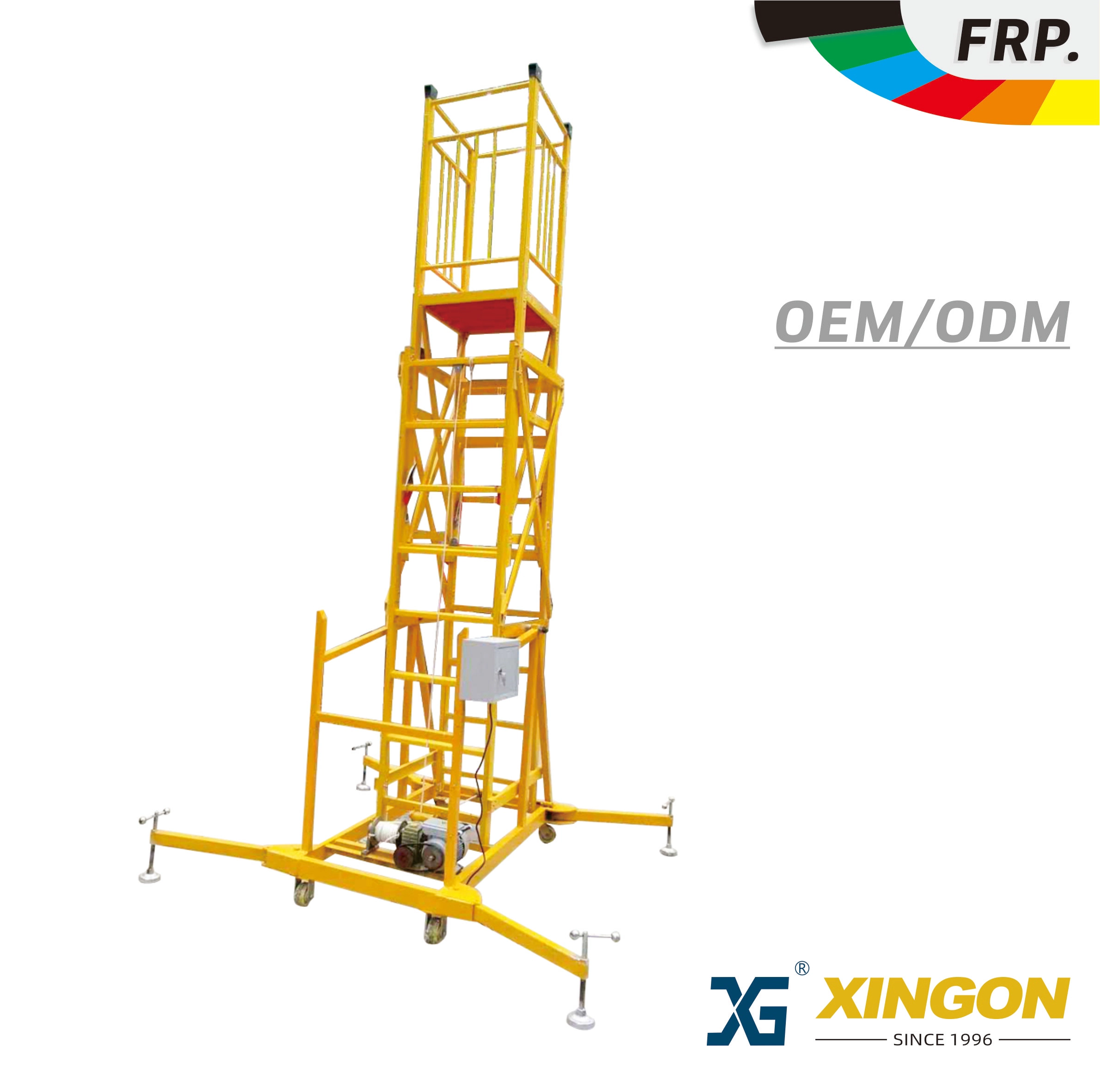 Cina XG-153 【ALUMINUM / FIBERGLASS】 Lift Platform - COPY - 4l70cl produttore