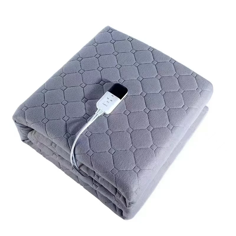 China Heated Throw Blanket Soft Plush Washable Heated Bed Warmer Heating Electric Blanket manufacturer