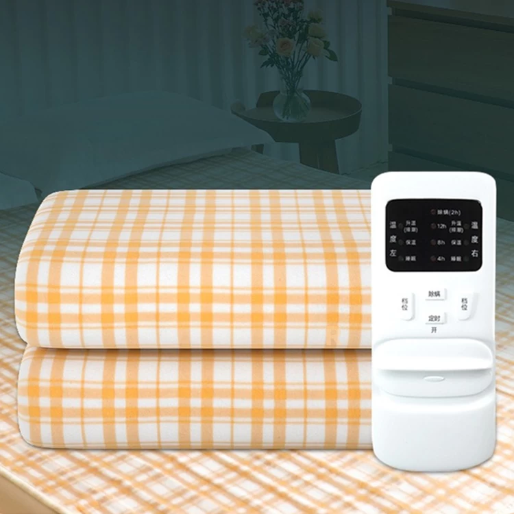 الصين سرير دفئا سخان قابل للغسل التدفئة الحرارية بطانية كهربائية الصانع