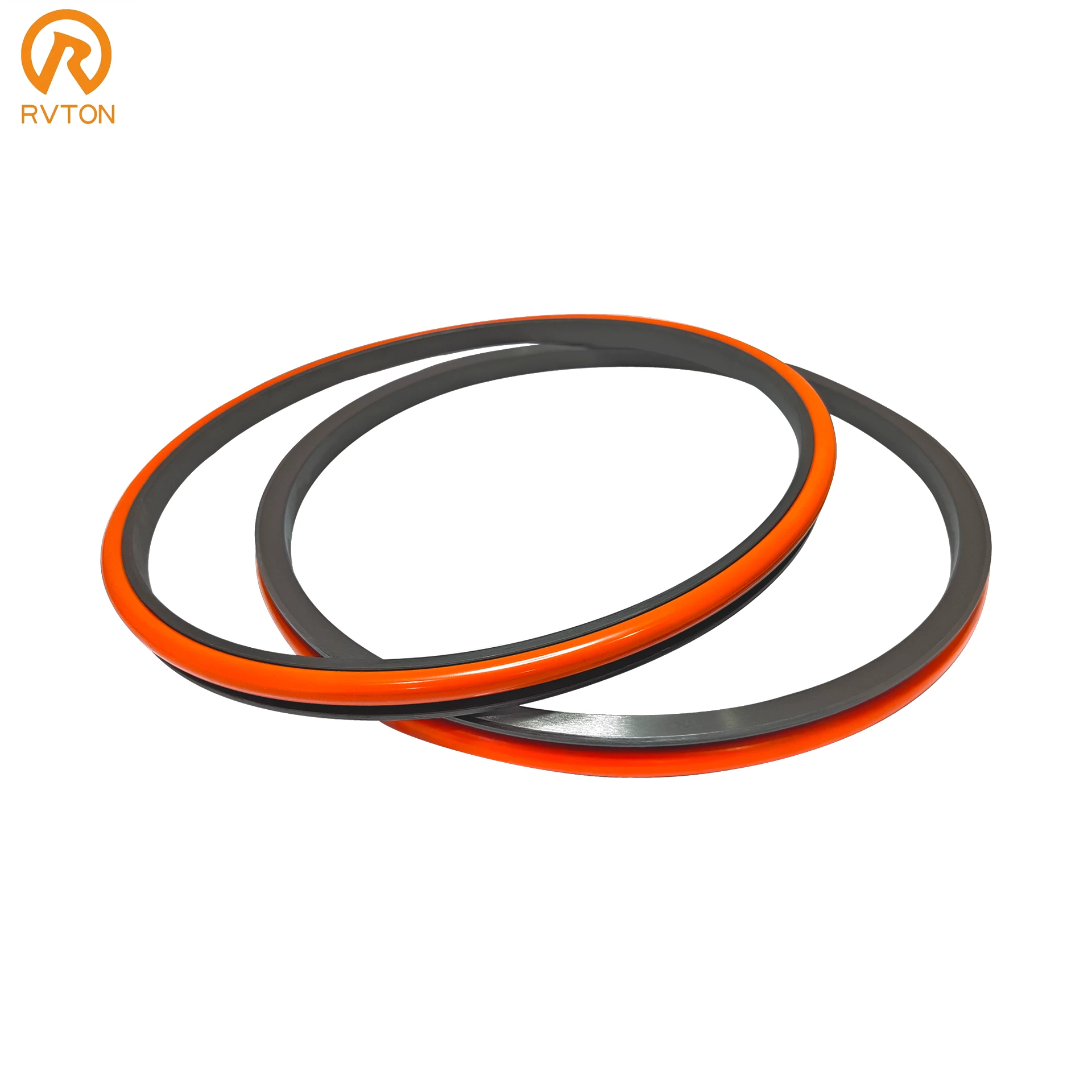 China Rust red silicone high resistance floating seal for CAT heacy machine Part No. 147-1660 manufacturer