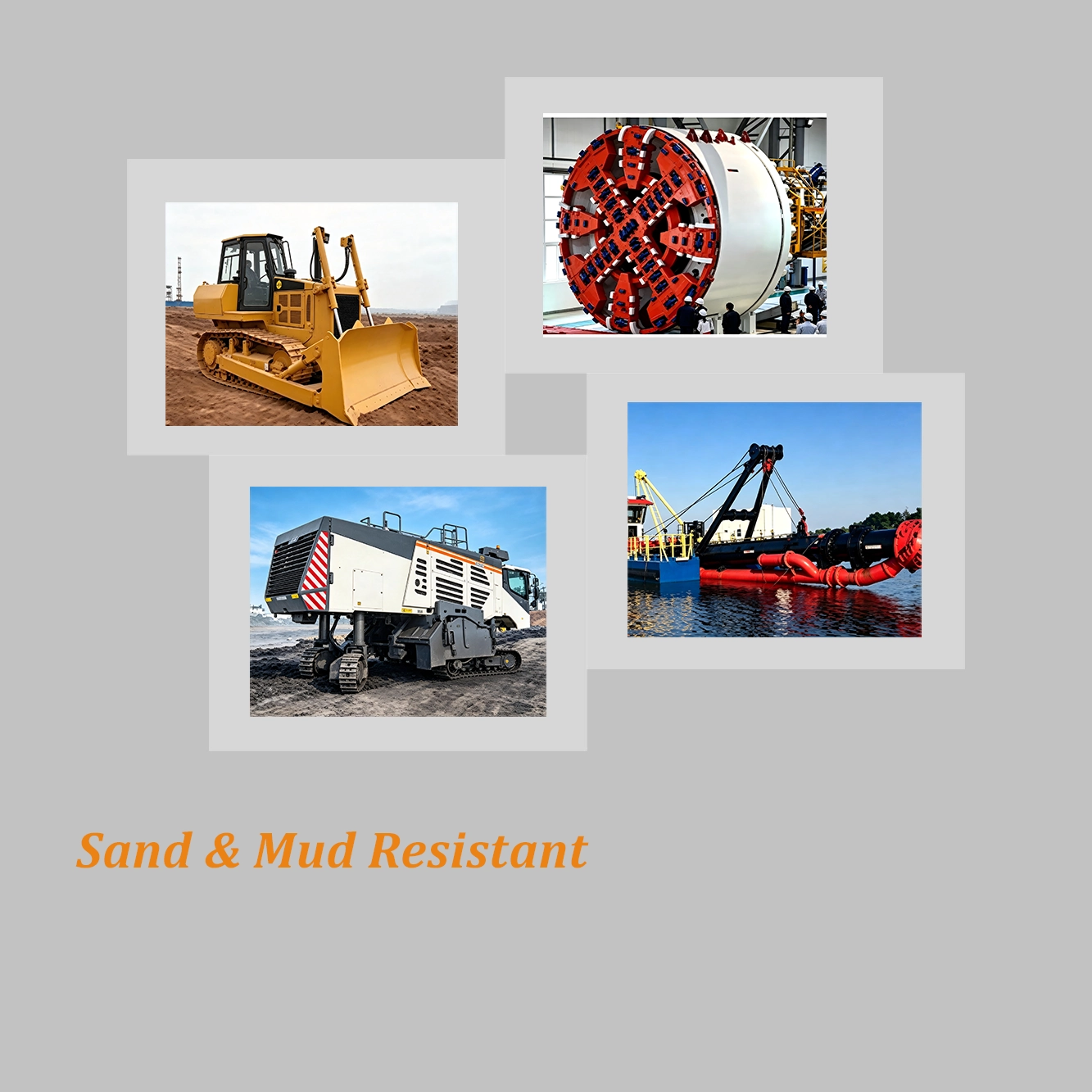 3. Durable and resistant to harsh working conditions