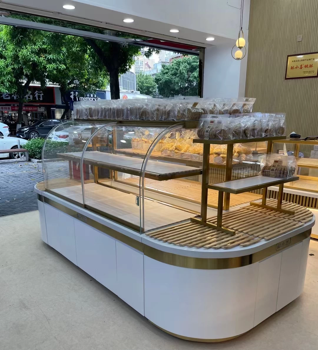 Commercial Bread Display Rack