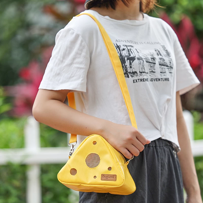 Cheese Shape Pet Backpack