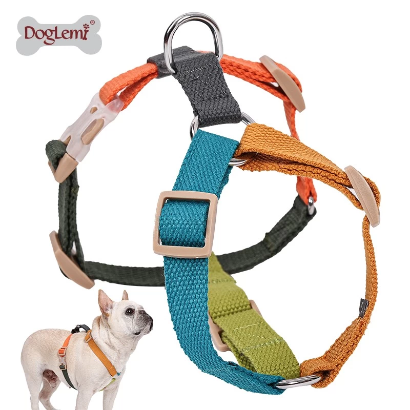 China Six-color H-shaped DOG pet harness manufacturer