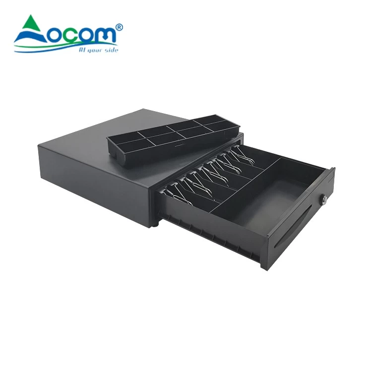 ECD-410G-X supermarket heavy duty 4 bills safety cash boxes all in one pos tablet mall cash drawer