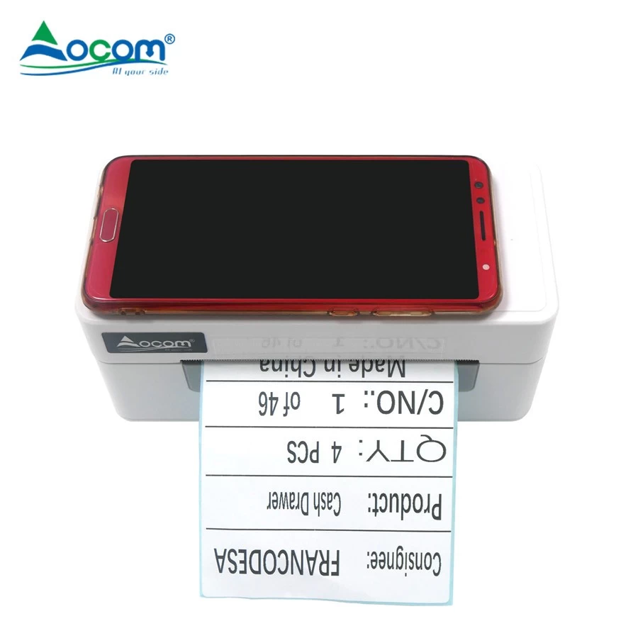 OCBP-018 Small desktop food stickers printer package 4x6 thermal barcode label printer