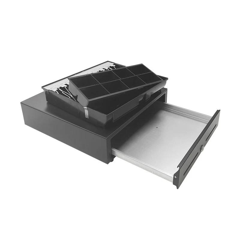 (ECD-410H)big adjustable safety all in one pos tablet pos system rj11 cash box metal