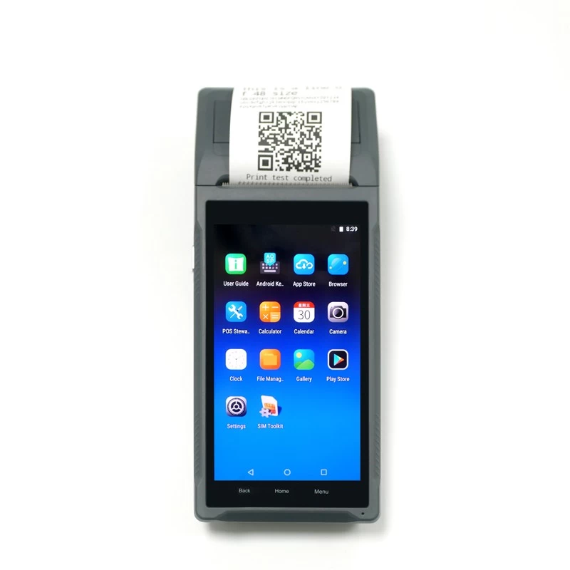 (POS-Q1/Q2) Android Portable POS Terminal with 58mm thermal Printer