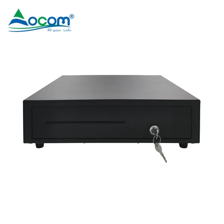 OCOM Removable Coins Holders Rj11 Pos Automatic Electronic Metal Cash Drawer