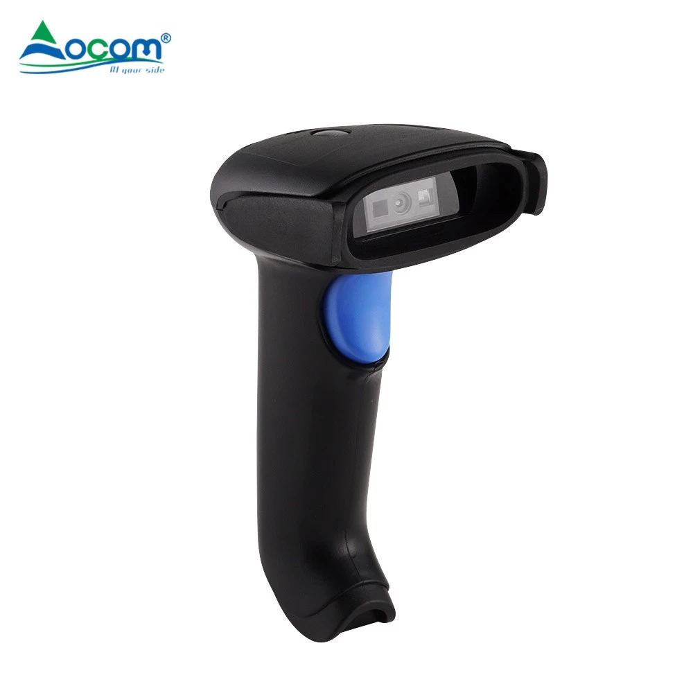 (OCBS-W217)4 mil omni-directional scanning cheap supermarket label scanner wireless hand held auto scan pos alipay