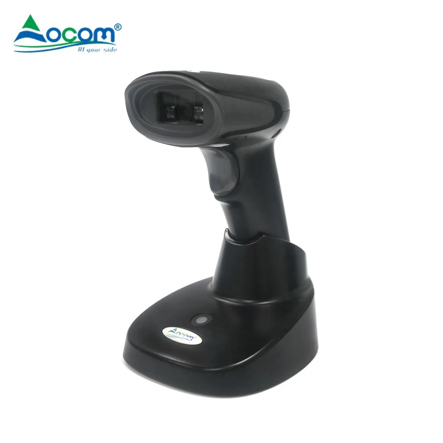 (OCBS-W239)low battery consumption retail outdoor 2.4G usb portable wireless warehouse 2d barcod scanner