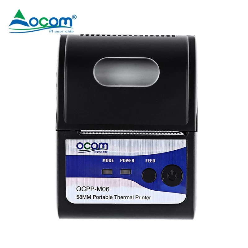 (OCPP-M06)Mobile Thermal Printer Multiple Languages Supported Pocket Impresora Termica Wireless Mini BIuetooth 58mm