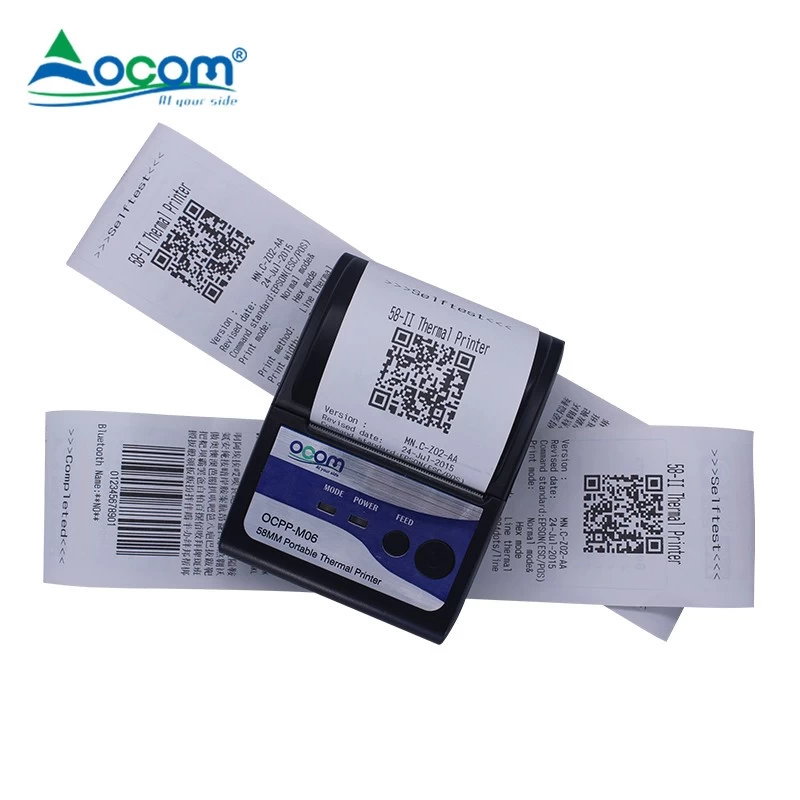 (OCPP-M06)Pos Printer Low Power Consumption Mini Logo Hand Small Rs232 Imprimante 2inch Mobile Thermal Printer