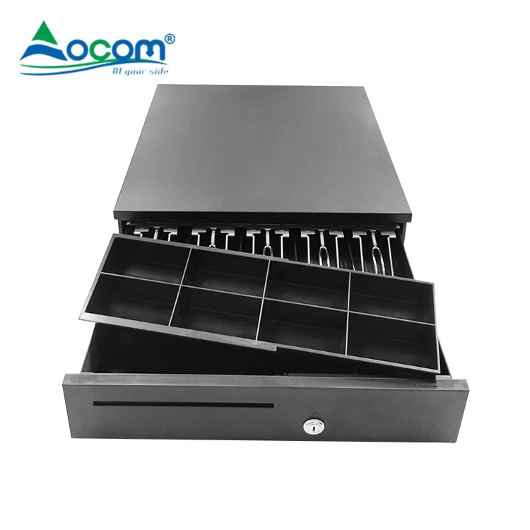 (ECD-420X)Pos All In One Cash Drawer Hot Selling 405Mm Width Electronic Metal Drawer