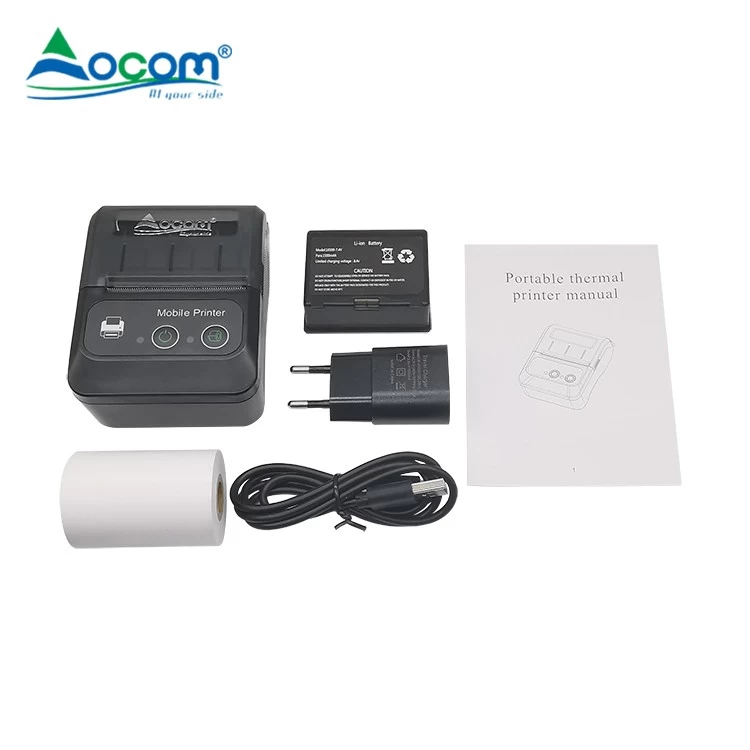 OCPP-M083 Chine manufaturer mini-imprimante andriod facture de bluetooth