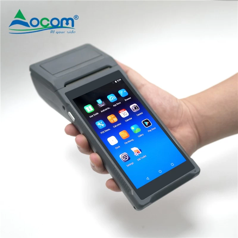 Android Handheld POS Machine System 1G+8G Storage Come with NFC