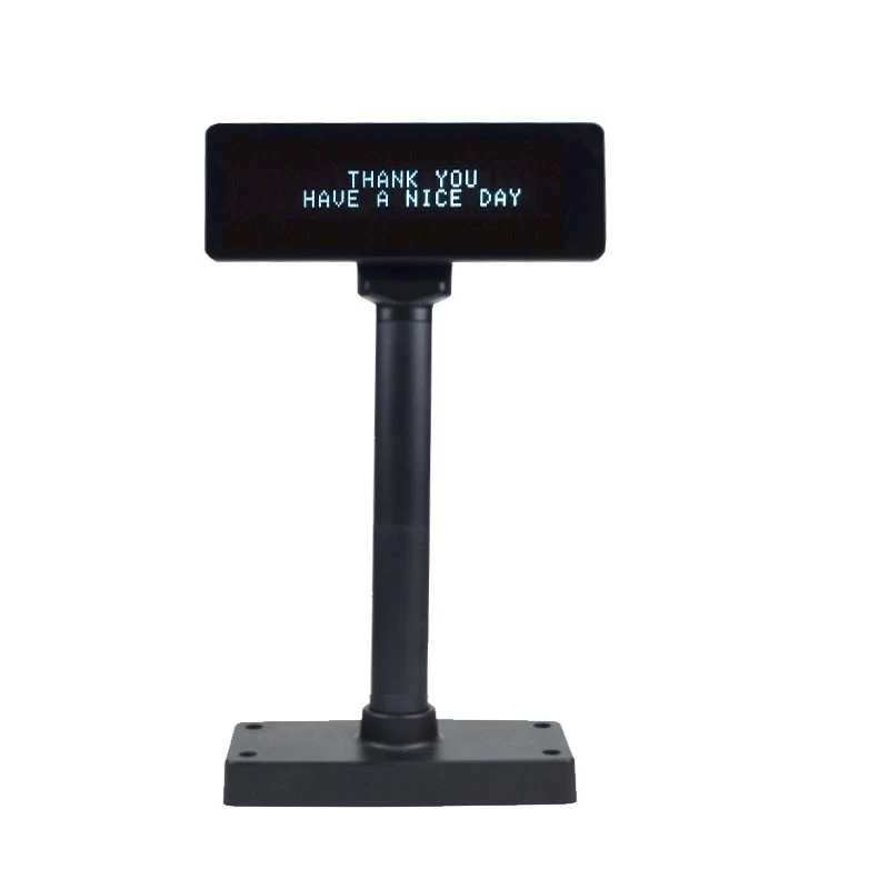 (VFD220A) 20X2 Characters Double Line VFD Customer Display with 11mm height characters