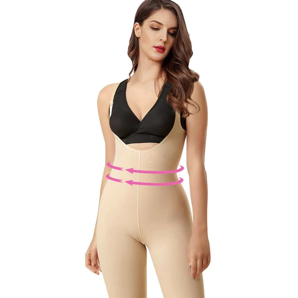 S-SHAPER Fajas Colombian Post Surgery Girdle Short ​length Support Fat Transfer Surgical Shapewear