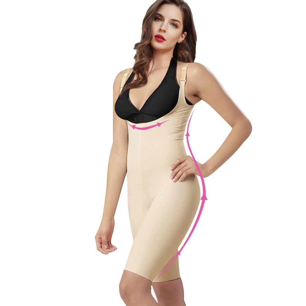 S-SHAPER Fajas Colombian Post Surgery Girdle Short Length Sell Support Fat Transfer Surgical Shapewear