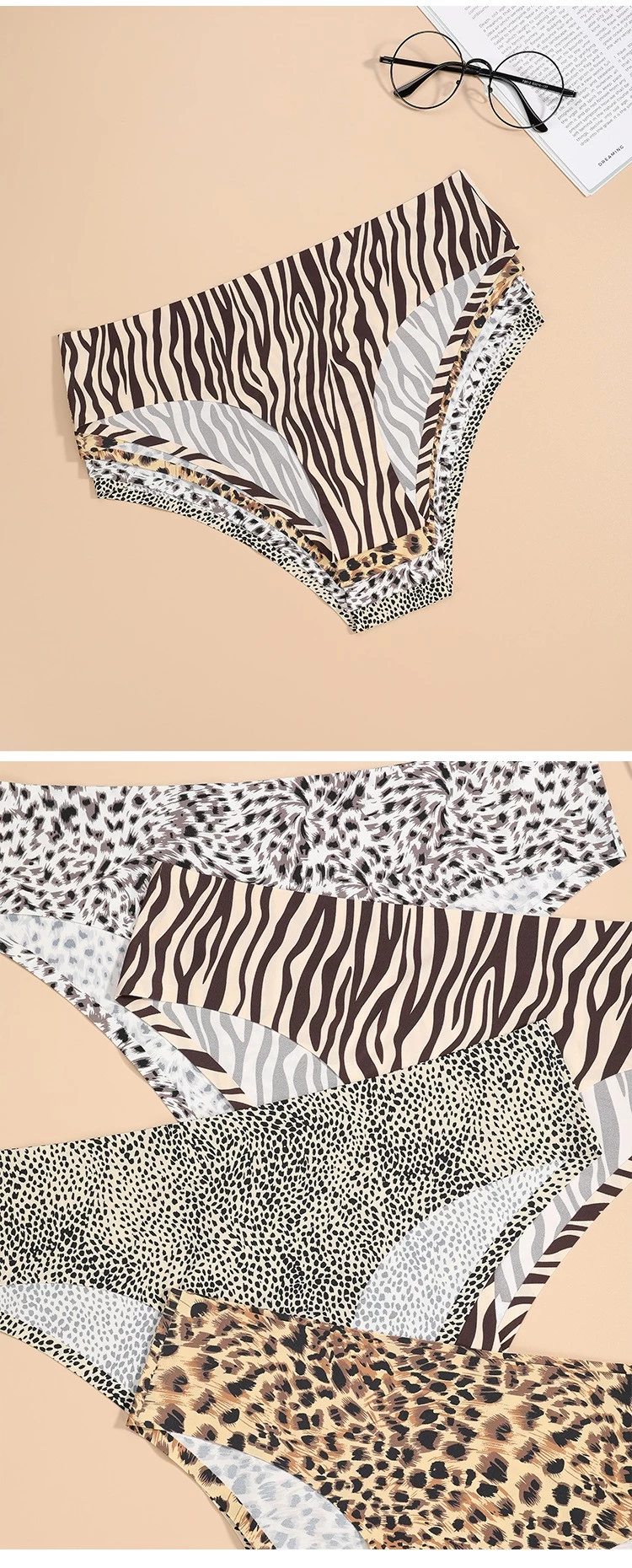 Leapard Pattern ​Seamless Underwear