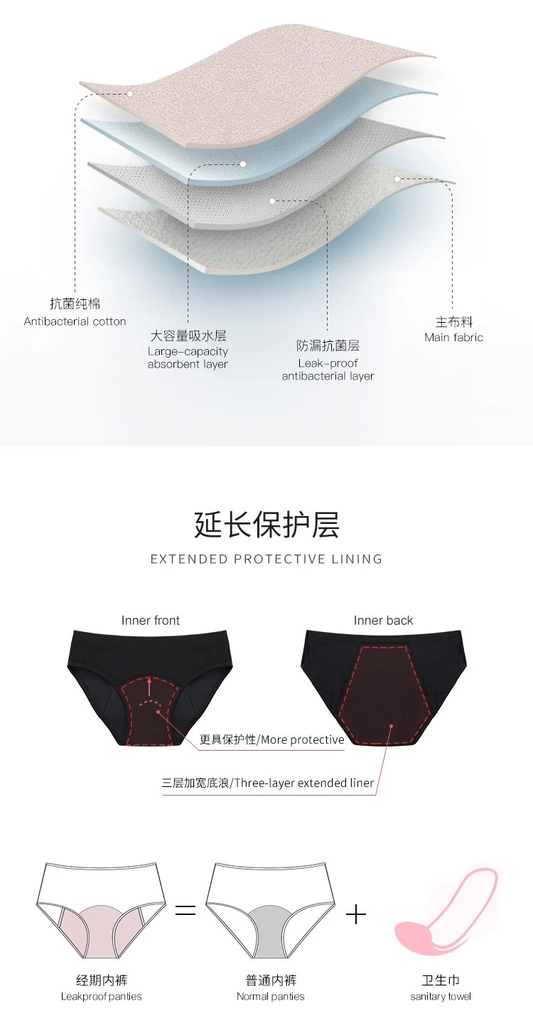 China Comfort Period Panties Supplier
