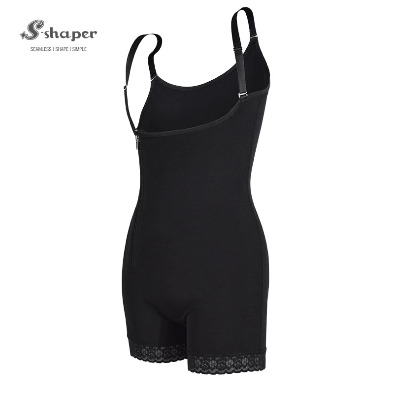 S-SHAPER Fajas Comlumbian Post Surgery Shapewear High Compression Open Crotch Bodysuit Support Fat Transfer Surgical Shapewear