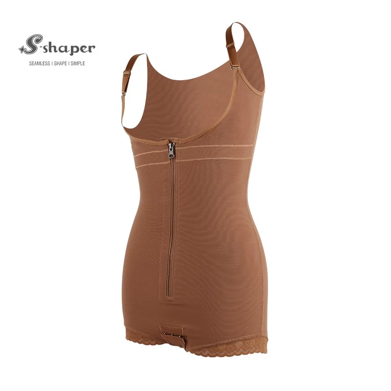 S-SHAPER Fajas Colombian Post Surgery Shapewear Chest Bodysuit Support Fat Transfer Surgical Shapewear Factory