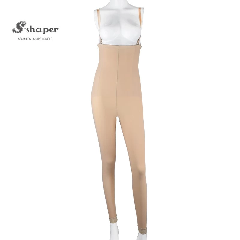 S-SHAPER Fajas Colombian Post Surgery Shapewear Compression Zipper Bodysuit Support Fat Transfer Surgical Shapewear