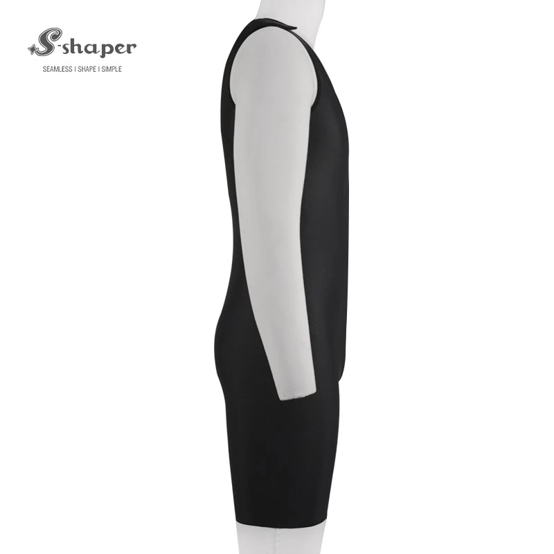 S-SHAPER Fajas Colombian Post Surgery Shapewear Men’s Bodysuit With Zipper Support Fat Transfer Surgical Shapewear Manufacturer