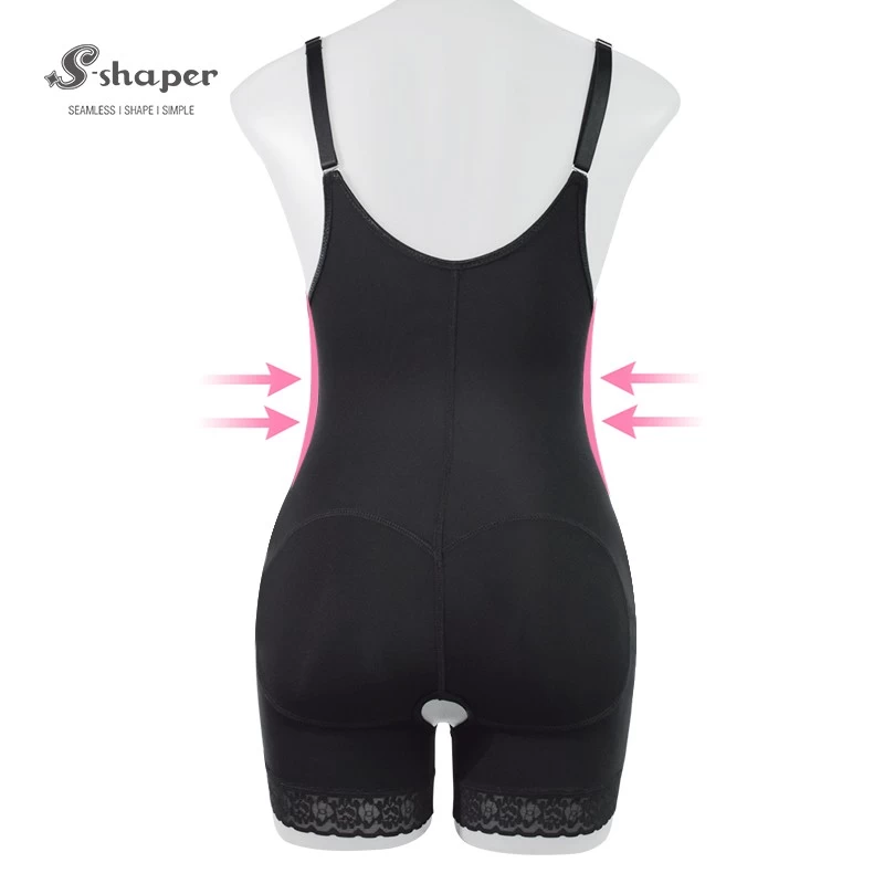 S-SHAPER’s Fajas Colombian Post Surgery Shapewear Open Crotch Bodysuit Wholesales Support Fat Transfer Surgical Shapewear