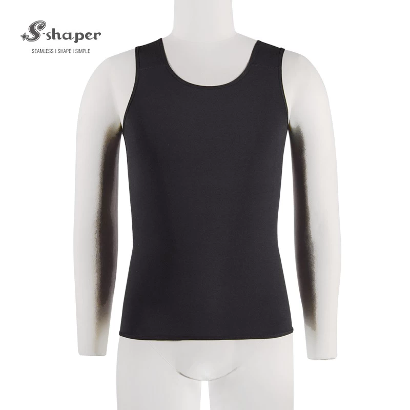 S-SHAPER Fajas Colombian Post Surrgery Men’s back-support Vest  Support Fat Transfer Shapewear Manufacturer
