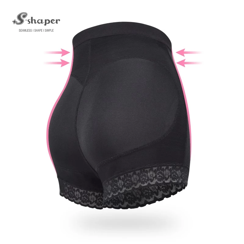 S-SHAPER Fajas Colombian Post Surgery Shapewear Mid-Waist Lift Butt Bodysuit Support Fat Transfer Surgical Shapewear