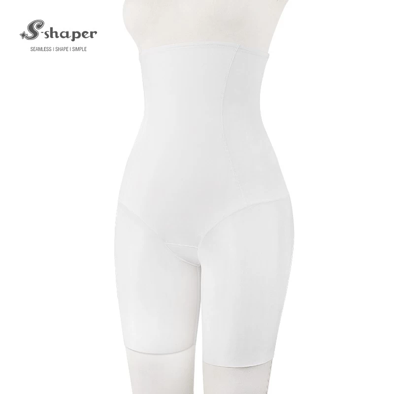 S-SHAPER Fajas Colombian Post Surgery or post-partum Shapewear High Waist Summer Thin Panty Support Transfer Surgical Shapewear