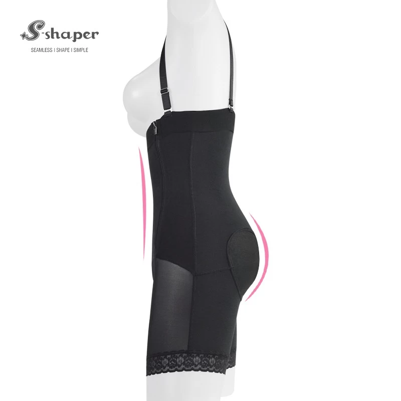 S-SHAPER Fajas Columbian Post Surgery Lift Butt Bodysuit Support Fat Transfer Surgical Shapewear