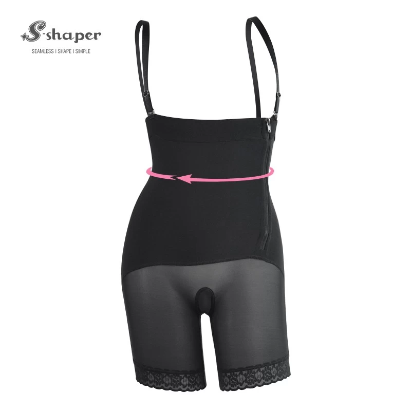 S-SHAPER Fajas Columbian Post Surgery Lift Butt Bodysuit Support Fat Transfer Surgical Shapewear