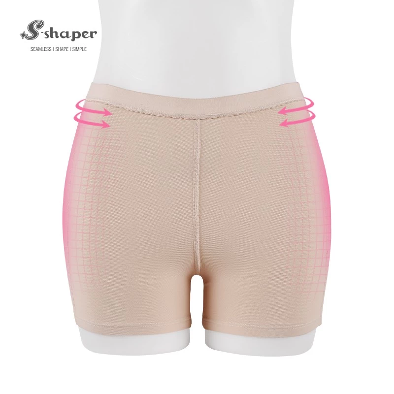 S-SAHPER Seamless Naked Feeling Collection High Waisted Lift Butt Shapewear Support Fat Transfer Shorts