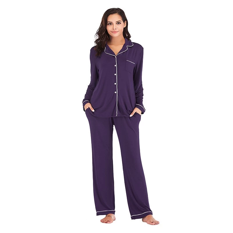 Satin Long Pajamas supplier