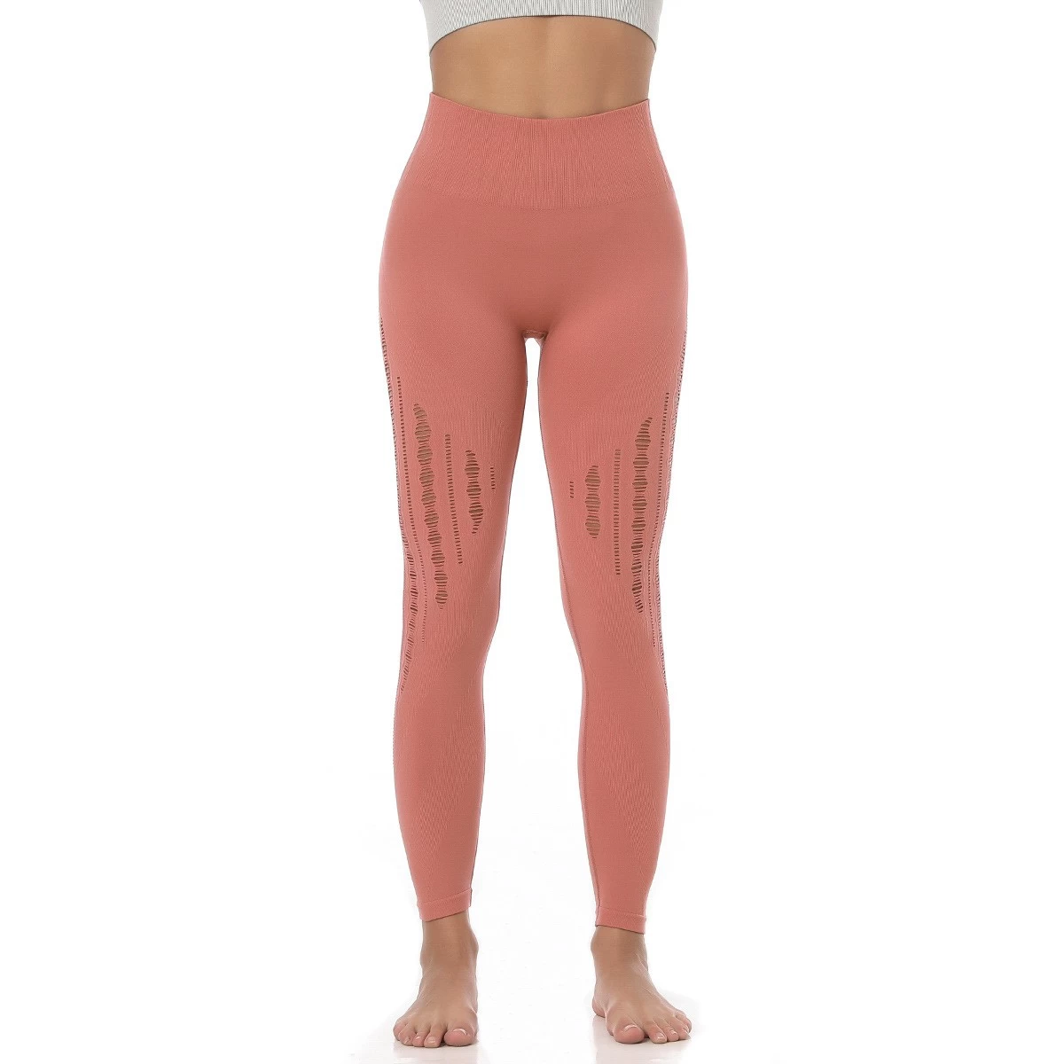 S-SHAPER Seamless Women Yoga Leggings Quick drying Running Pants Mesh High Waist Workout Tights Manufacturer